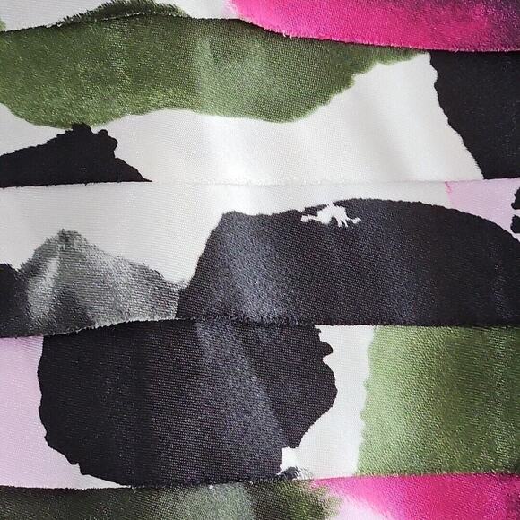 J.S. Collection Boutique Dress Size 12 Tiered Bodycon Purple Cocktail Party - Picture 3 of 16